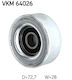 Водещ Ролков Трансмисионен Ремък Skf Vkm 64026