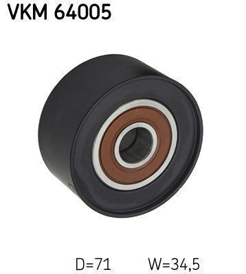Guide Drive Roller Transmission Belt Skf Vkm 64005