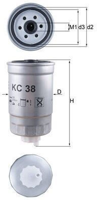Mahle Kc 38 Benzinfilter