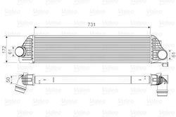 Valeo Intercooler Αυτοκινήτου Valeo Intercooler Αυτοκινήτου