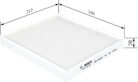 Filtru De Aer Pentru Habitaclu Bosch 1 987 435 087
