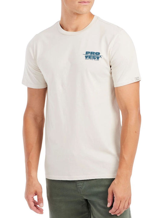 Protest Tricou Ecru Protest Tricou Ecru