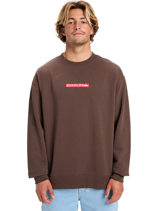 Quiksilver Dna Φούτερ Καφέ