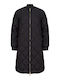 Women's Long Lifestyle Jacket for Winter Black
