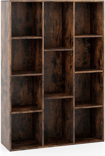 Bookcase Coffee 74x24x106cm