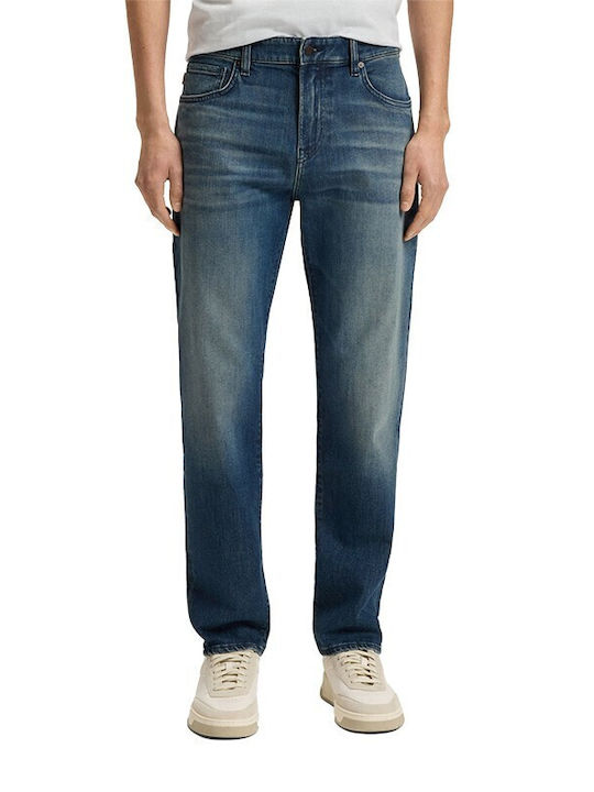 Re.maine Men's Jeans Pants Elastic with Regular Tapered Fit Dark Blue