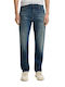 Re.maine Men's Jeans Pants Elastic with Regular Tapered Fit Dark Blue
