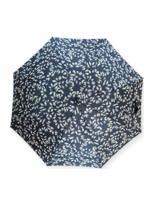 Blue Drop Umbrella Compact Blue