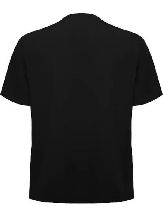 Roly Мъжка рекламна Тениска Черна/ Black