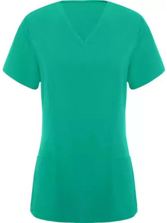 Roly Унисекс Рекламна тениска Къс ръкав Lab Green