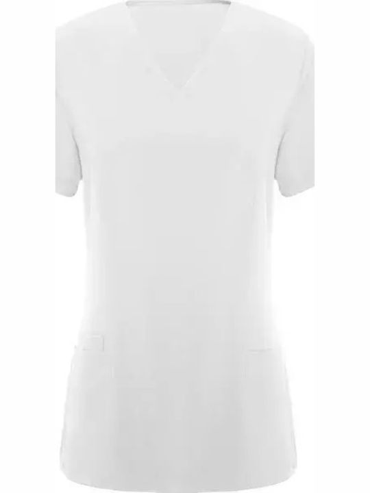 Roly Унисекс Рекламна Тениска Бяла/ White
