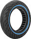 Solid Wheel 10×2,5-6 Blue 34mm Nedong