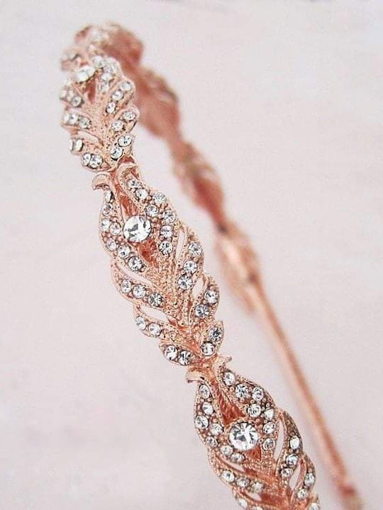 'ivy' Bridal Metal Headband Swarovski Crystals