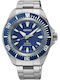 Seiko Prospex Sea Ανδρικό Ρολόι Αυτόματο Ασημί