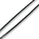 Achat Perle Würfel Schwarz 2*2mm 2 Stück