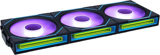 Lian Li UNI FAN SL Infinity Wireless Case Fan 120mm (2300rpm / 67cfm) with ARGB Lighting 3pcs