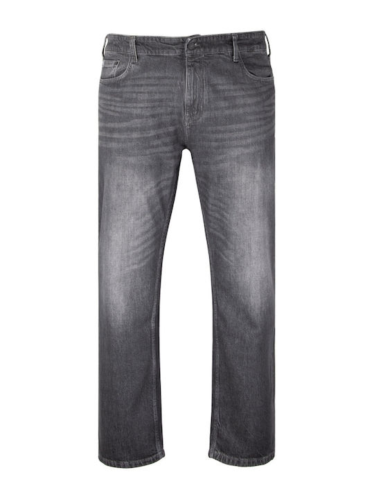 Casby Pantaloni De Blugi Pentru Bărbați Straight Gri Închis