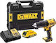 DEWALT DCD708D1T Δραπανοκατσάβιδο Μπαταρίας Brushless 18V 1x2Ah