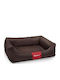 Bimbay Sofa Hundebett Braun 125x125cm.