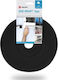 Velcro Selbstklebend Selbstklebendes Band Schwarz 13mm 1Stück