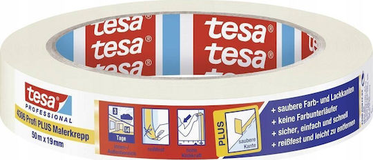 Tesa Αυτοκόλλητη Ταινία Μπεζ 50mx19mm