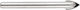 Graphite Drill with Cylindrical Drill Top for Glass and Tiles 8mm