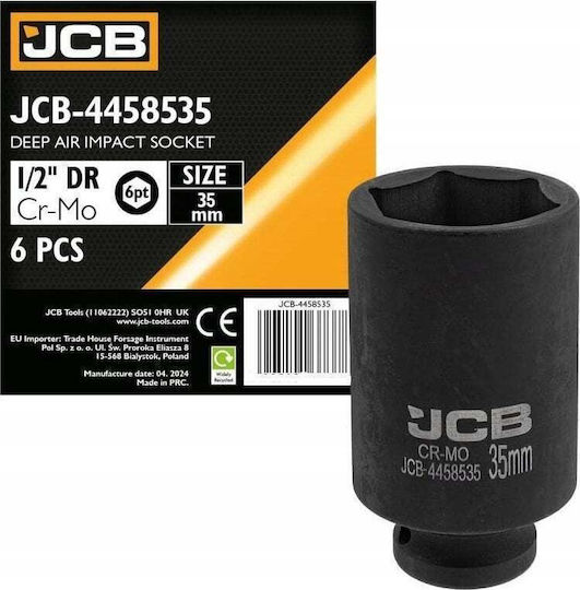 JCB Sockets with Frame Host 1/2" Diameter 1/2" / 35