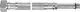 Ferro Wbs Connection Hose Faucet Long End 1/2" X M10 Wbs28
