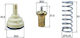 Thermostat Cooling Liquid Mahle Tx 181 105d