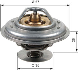Thermostat Coolant Gates Th13287g1