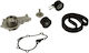 Gates Kp15587xs Set Pompă De Apă Și Curea De Distribuție