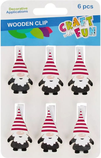 Craft with Fun Weihnachtliche Dekoration 6cm