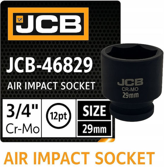 JCB Căpăcel Pneumatic - Pneumatic cu Patrat de Prindere 3/4" Diametru 3/4" / 29 1buc
