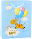 Lean Toys Τσάντα για Δώρο Μπλε 32x10x26εκ.