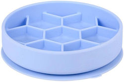 Zolux Bol Hrănitor Lent din Silicon pentru Câini M Albastru 16x16 Cm Zolux Bol Hrănitor Lent din Silicon pentru Câini M Albastru 16x16 Cm