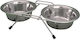 Metallic Food and Water Bowl for Dog and Cat 13.5cm