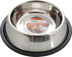 Lupi Pets Μεταλλικο Μπολ Λαστιχο 0,45l