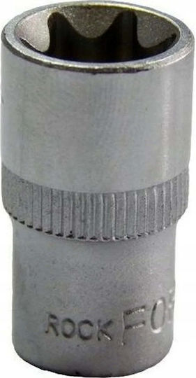 Rockforce Nuss Torx mit Vierkant-Antrieb 1/4" Größe E7 1Stück