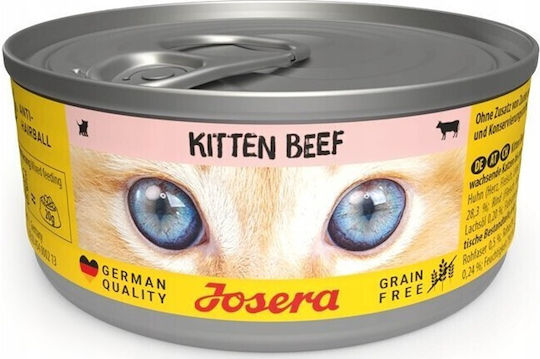 Nassfutter für Katzen in Dose mit Kalb 200gr