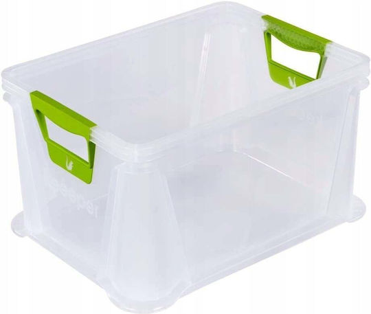 Curver Пластмаса Кутия за съхранение Прозрачен 39x29x22см 1бр