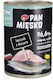 Pan Miesko Wet Food for Adult Cats in Cans with Chicken and Cod 400gr