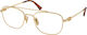 Miu Miu Mu51wv Zvn1o1 Prescription Eyeglass Frames