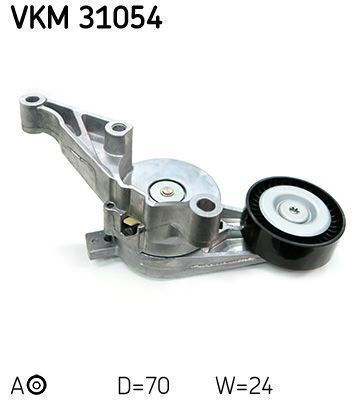 Belt Tensioner Timing Belt Skf Vkm 31054