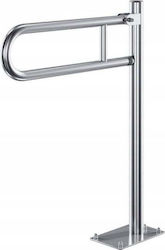Gebogener Klapphandlauf Ø 32mm Bodengeschraubt Aus Aisi 304 Edelstahl Polierte Oberfläche Option Zur Montage von Toilettenpapierhalter Pbpx Abmessung 600 Mm Gebogener Klapphandlauf Ø 32mm Bodengeschraubt Aus Aisi 304 Edelstahl Polierte Oberfläche Option Zur Montage von Toilettenpapierhalter Pbpx Abmessung 600 Mm