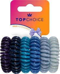 Top Choice Set Elastice Pentru Păr 6 Bucăți