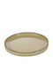 Revol Serving Platter made of Porcelain Beige with Diameter 35cm