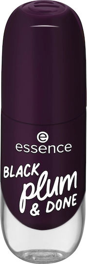 Essence Glossy Βερνίκι Νυχιών Μακράς Διαρκείας 84 Black Plum & Done 8ml