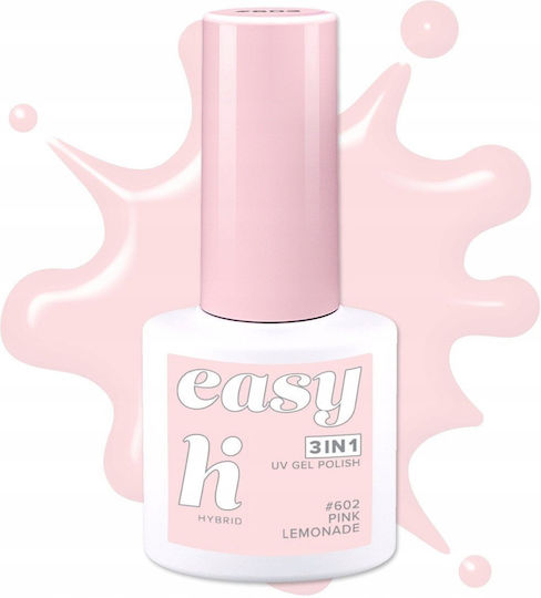 Hi Hybrid Glossy Nail Polish 602 Pink Lemonade 5ml