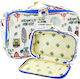 Lean Toys Pencil Case White