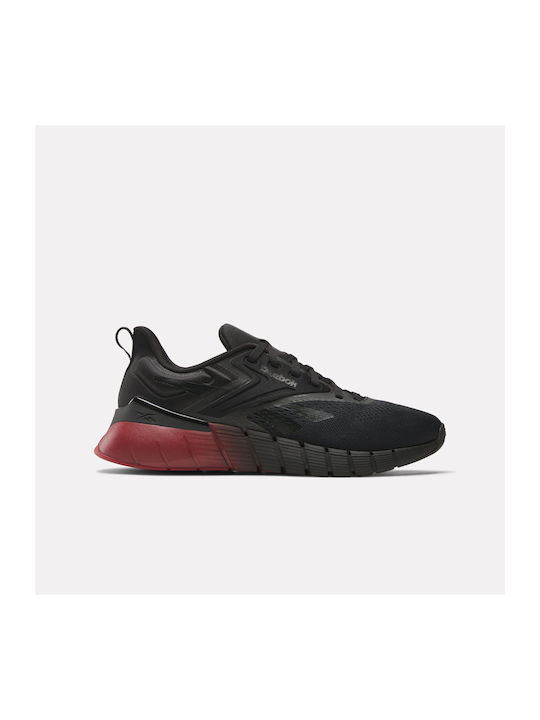 Reebok Nano Gym Sport Shoes Crossfit Black / Re...